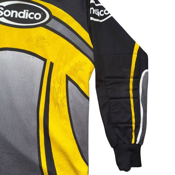 Sondico Goalkeeper Vintage Soccer Jersey Medium Padded Elbow Signed Autographed - Picture 5 of 14